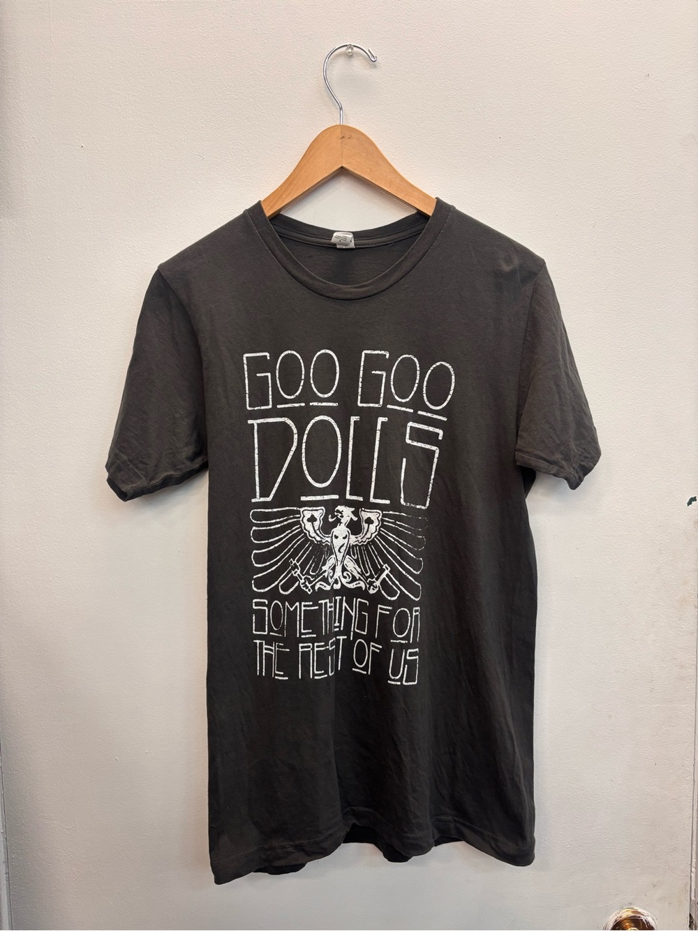 Goo Goo Dolls Something For the Rest of Us Tour ‘11 Graphic Band Tee Grey Med